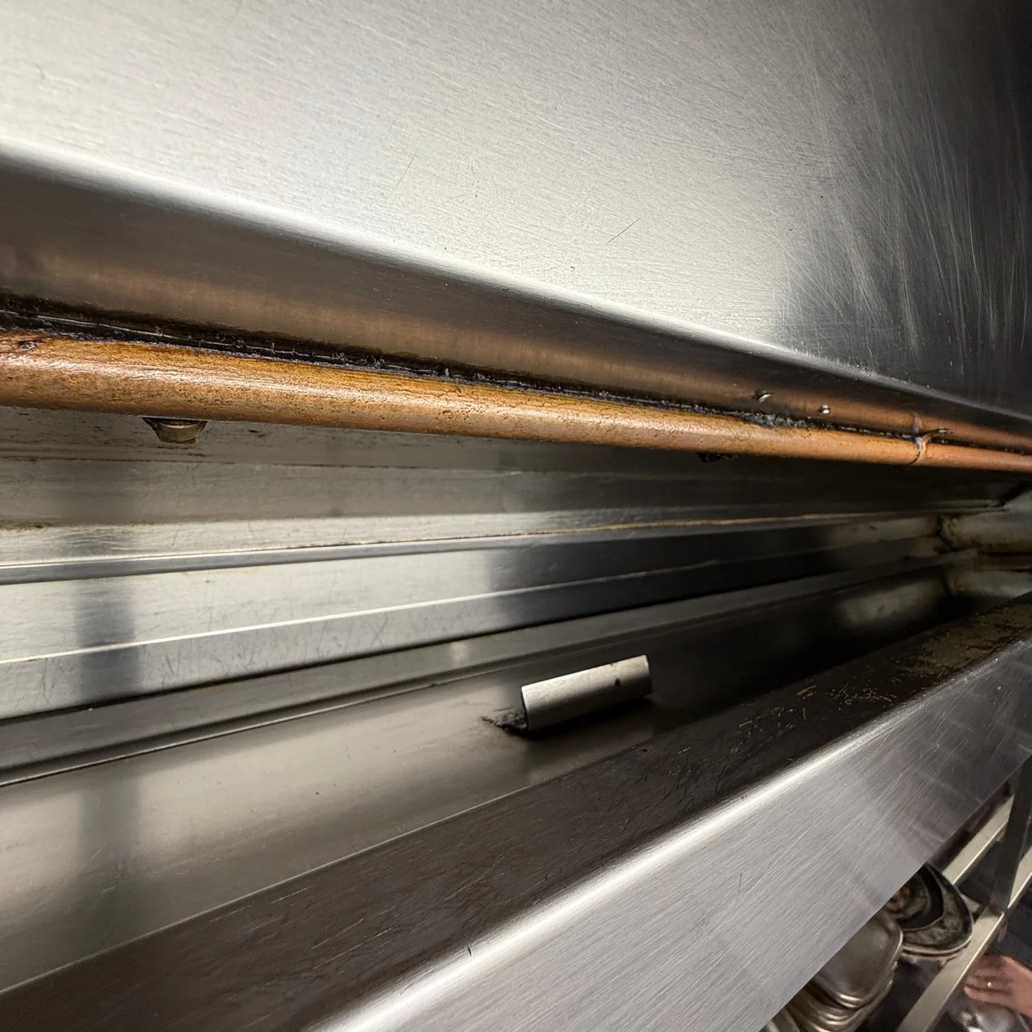 Self-cleaning canopy channel after cleaning